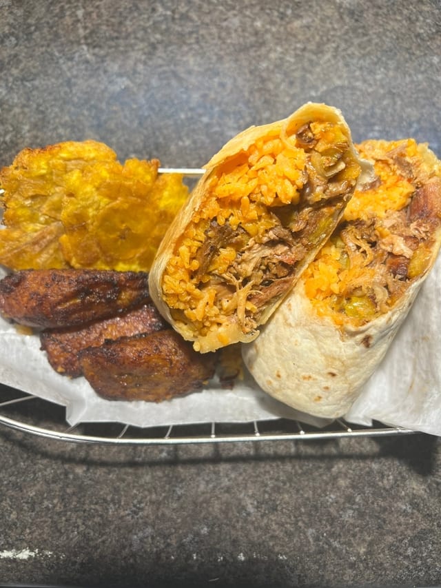 Boricua Burrito.