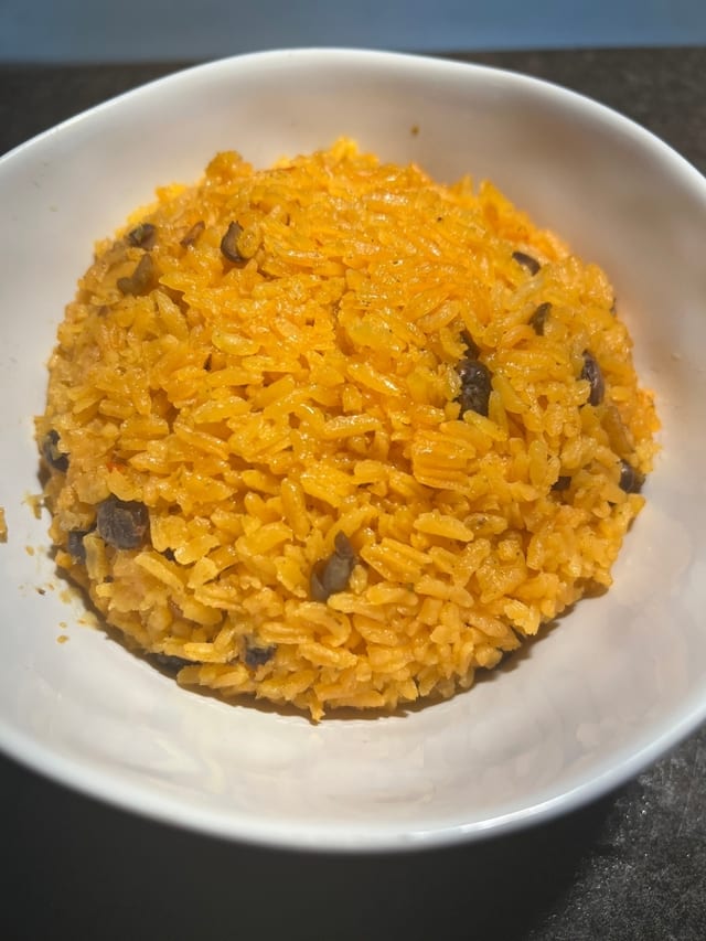 Rice & Beans (Gandules).