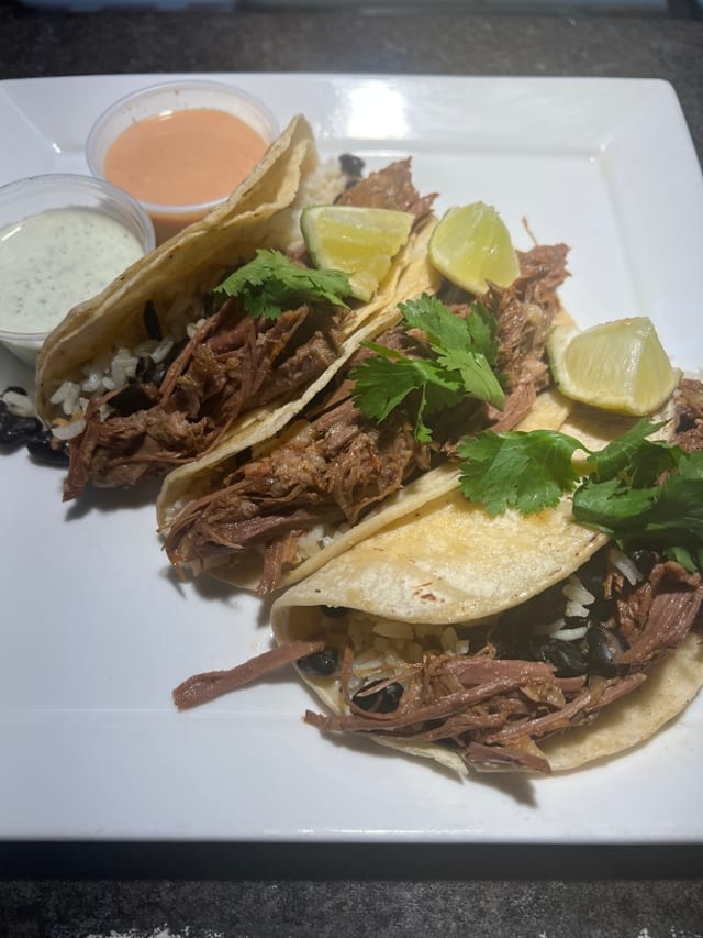 Ropa Vieja Tacos.